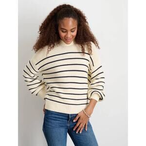 Alex Mill Cream and Black Striped Sweater